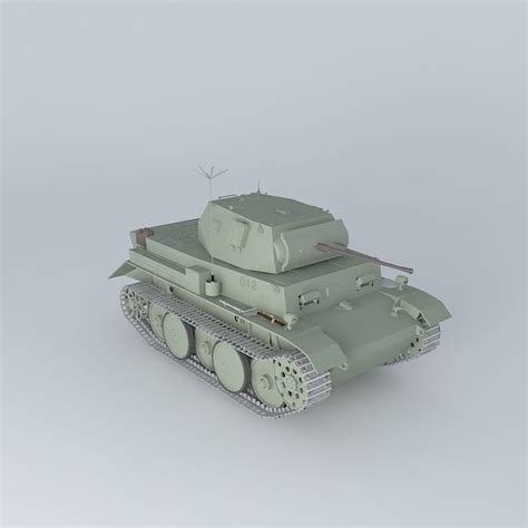 Panzer Ii Ausf L Pzkpfw Iil Lynx 3d Model Max Obj 3ds Fbx Stl Dae