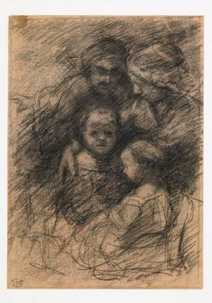 Courbet Jeune M Re D Category Drawings By Gustave Courbet