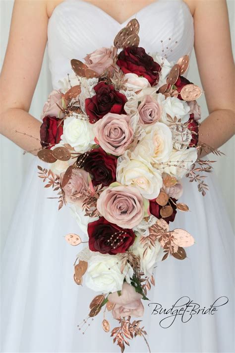 Rose Gold Davids Bridal Wedding Flowers Rose Gold Wedding Flowers