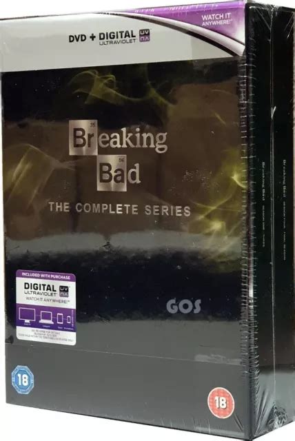 BREAKING BAD COMPLETE Series DVD Set 62 Episodes 21 Discs Extras