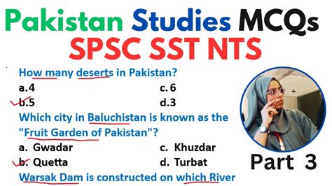 Pakistan Study Mcqs Pak Study Mcqs For Fpsc Spsc Nts Repeated Pak