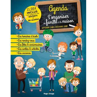 Agenda S organiser en Famille à la maison 2021 2022 relié