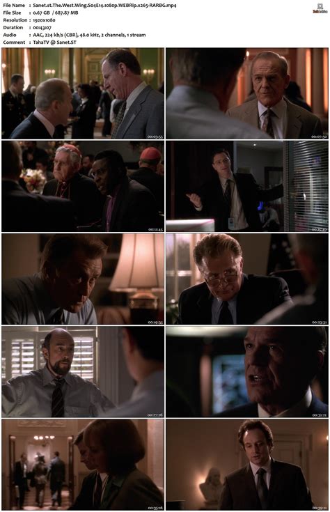 The West Wing S04 1080p WEBRip X265 RARBG SoftArchive