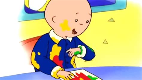 Caillou et la Journée à L école Caillou en Français YouTube