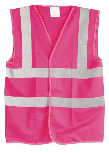 Gilet De Signalisation Haute Visibilit Rose Securimed