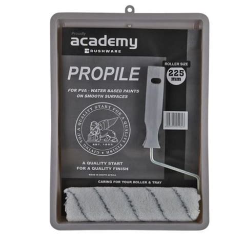 Academy Brushware Roller Set 225mm Propile Global Hardware