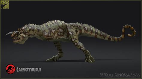 Artstation Carnotaurus The Lost World Jurassic Park