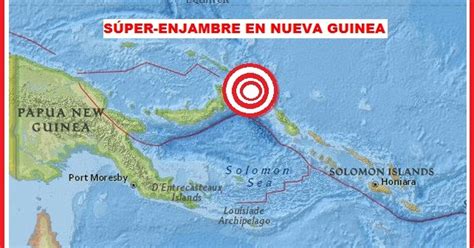 Pronósticos Y Terremotos Potente Sismo Submarino En Papúa Nueva Guinea