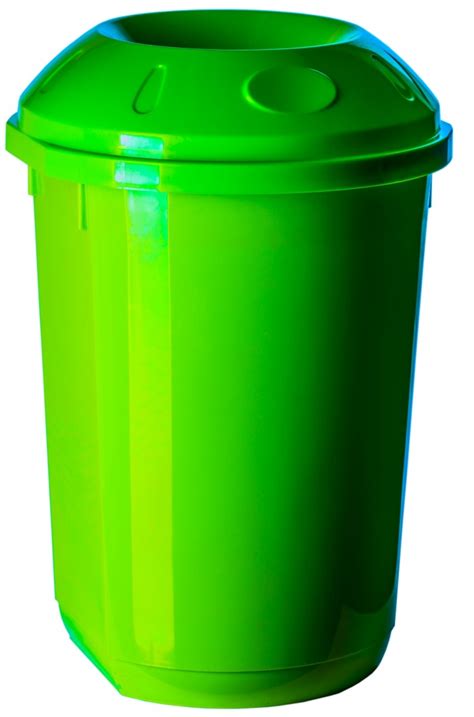 Cos Gunoi Colectare Selectiva 40 L Rotund Verde