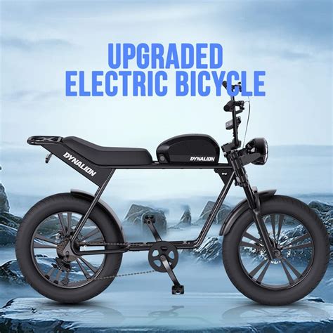 Buy Dynalion Electric Bike For Adults W Inch Fat Tire Ebike