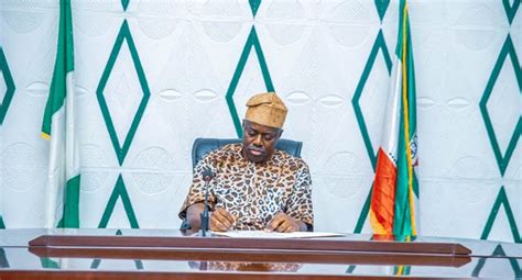 Makinde Signs Amotekun Bill Reads Riot Act To Kidnappers Channels