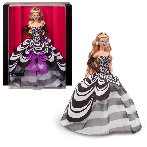 Barbie Signature Th Anniversary Collectible Doll With Blonde Hair And