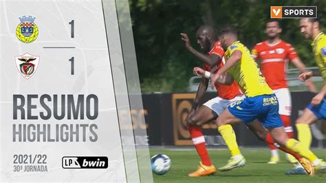 Highlights Resumo FC Arouca 1 1 Santa Clara Liga 21 22 30