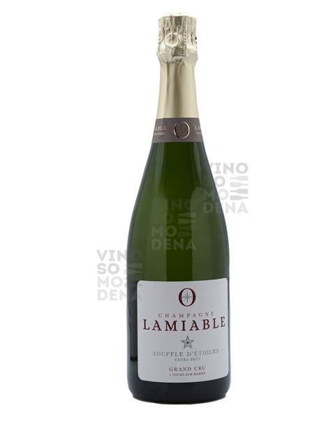 Champagne Lamiable Extra Brut Grand Cru Souffle dÉtoiles Vinoso Modena