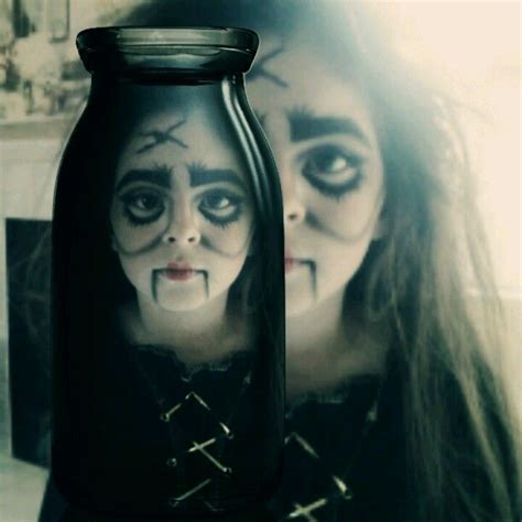 Creepy Doll Makeup | Creepy doll makeup, Doll makeup, Love makeup