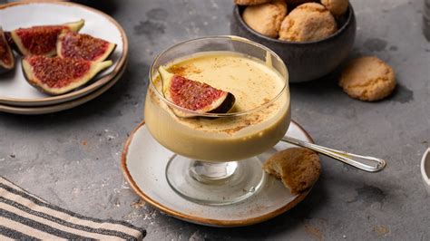 Classic Zabaglione With Figs And Amaretti Recipe