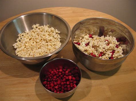 String It How To Make A Cranberry Popcorn Garland