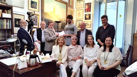 César Orrico recogió el 58 PREMIO REINA SOFIA DE PINTURA Y ESCULTURA