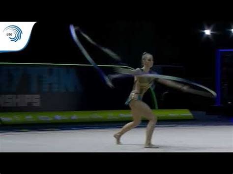 Boryana Kaleyn Bul 2019 Rhythmic Gymnastics European Bronze Medallist Ribbon Video