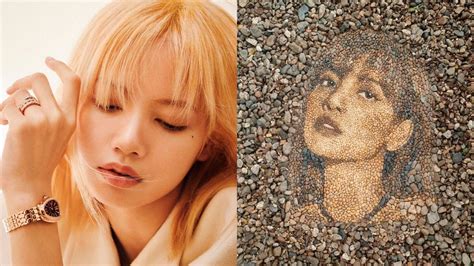 A Talented British Artist Shows Love For Blackpinks Lisa By Creating An