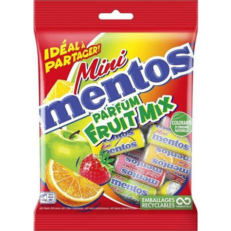 Mentos Mini Rouleaux Parfum Fruit Mix X 15 15x1107g Megastorexpresscom