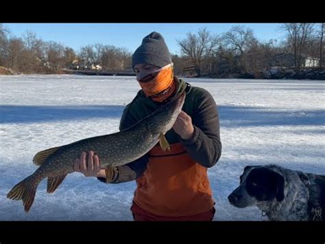 Multispecies Ice Fishing Cooking Salmon And Steak On The Ice YouTube