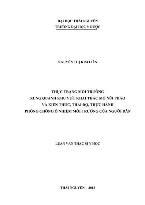 Thực trạng môi trường xung quanh khu vực khai thác mỏ núi pháo và kiến