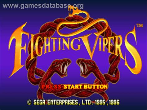 Fighting Vipers Sega Saturn Games Database