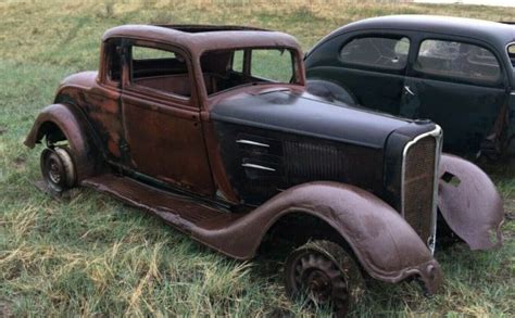 Franken Plymouth 1934 Plymouth Pe Deluxe Coupe Barn Finds