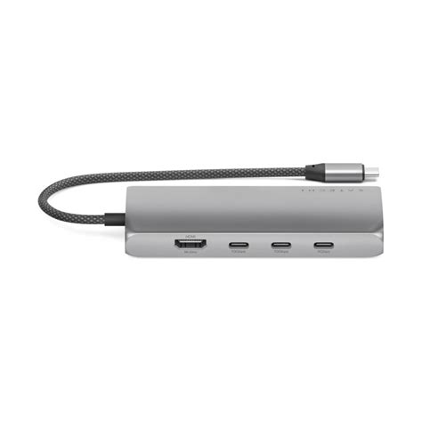 Satechi Satechi Usb C Multiport Adapter 8k With Ethernet V3 Space