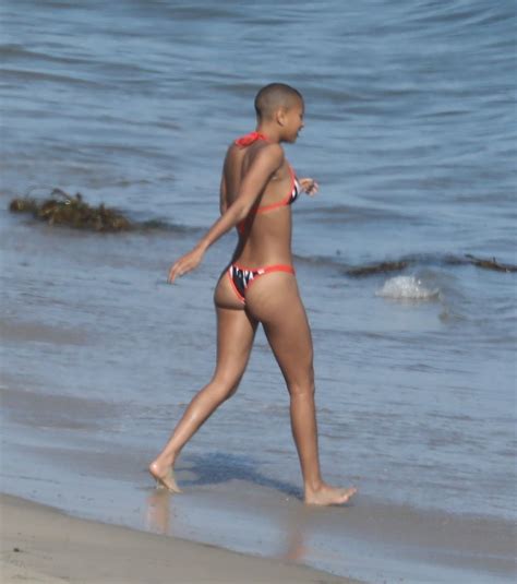 WILLOW SMITH In Bikini At A Beach In Malibu 06 24 2022 HawtCelebs