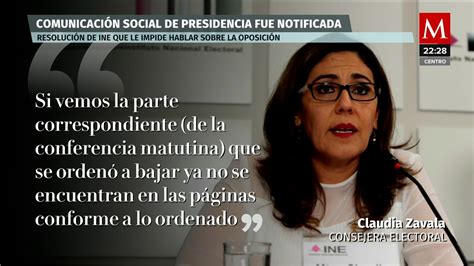 Ine Reporta Notificaci N De Medidas Cautelares Al Presidente