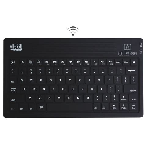 Adesso Bluetooth Mini Keyboard 2000 for iPad & iPhone WKB-2000BA