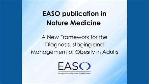 A New Framework For The Diagnosis Staging And Management Of Obesity In