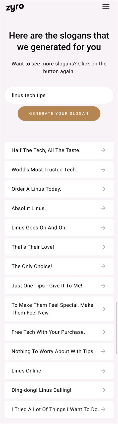 Just Found An Ai Slogan Generator Rlinustechtips