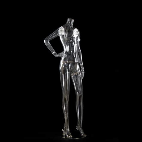 Xinji Best Top Level Clear Transparent Mannequins Full Body Women