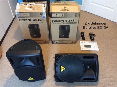 Eurolive B212A - Behringer Eurolive B212A - Audiofanzine