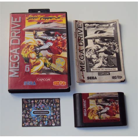 Street Fighter Ii Special Champion Edition Original Tec Toy Para Mega