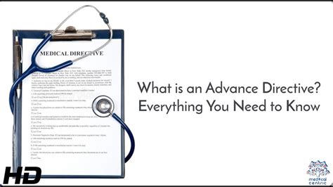 What Is An Advance Directive Everything You Need To Know YouTube