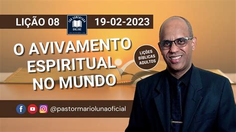 Ebd Li O Adultos O Avivamento Espiritual No Mundo