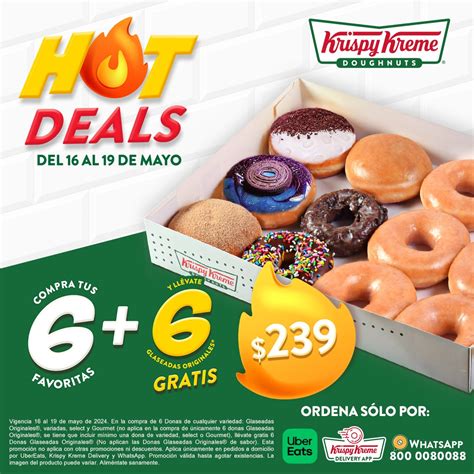 Donas gratis Krispy Kreme en el Hot Deals 2024 Cuándo termina la