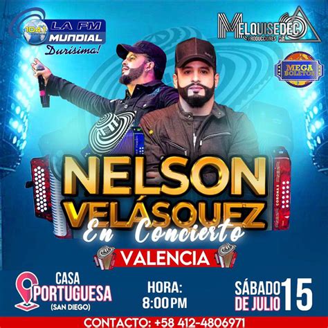 NELSON VELASQUEZ EN CONCIERTO VALENCIA