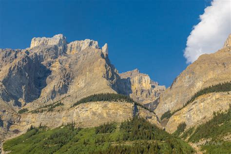 Evening Light On The Canadian Rockies Icefields Parkway Ed Fuhr