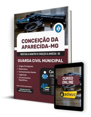 Apostila Prefeitura de Conceição da Aparecida MG 2024 Guarda Civil