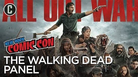 New York Comic Con The Walking Dead Season 8 Panel Cultjer