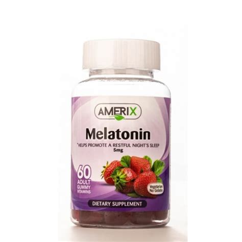 buy amerix gummy melatonin mg adults  pieces delivered