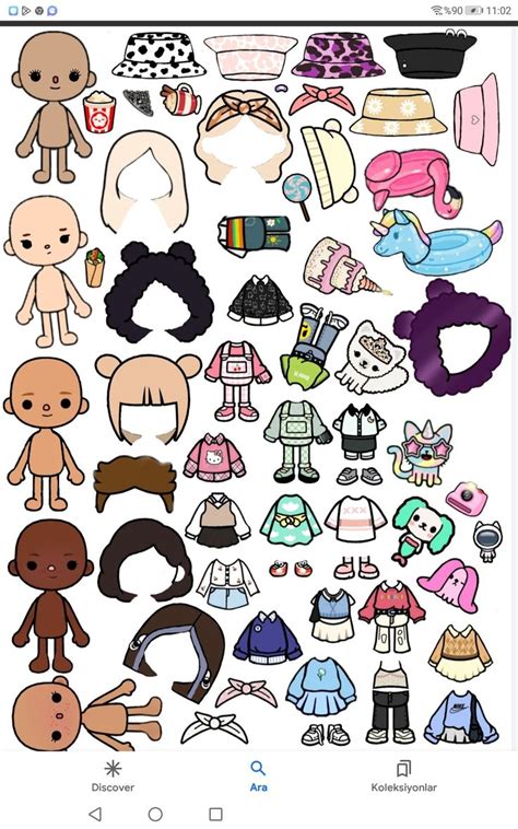 Toca Boca Body In 2023 Paper Doll Template Paper Doll Printable