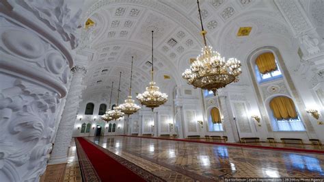 Wiew Of St George's Hall Inside The Kremlin Palace 7 : Wallpapers13.com