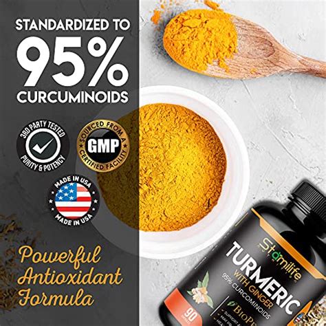 Stamilife Turmeric Curcumin With Ginger Supplement Curcuminoid