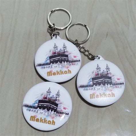 Jual Souvenir Gantungan Kunci Makkah Cendramata Oleh Oleh Umroh Haji